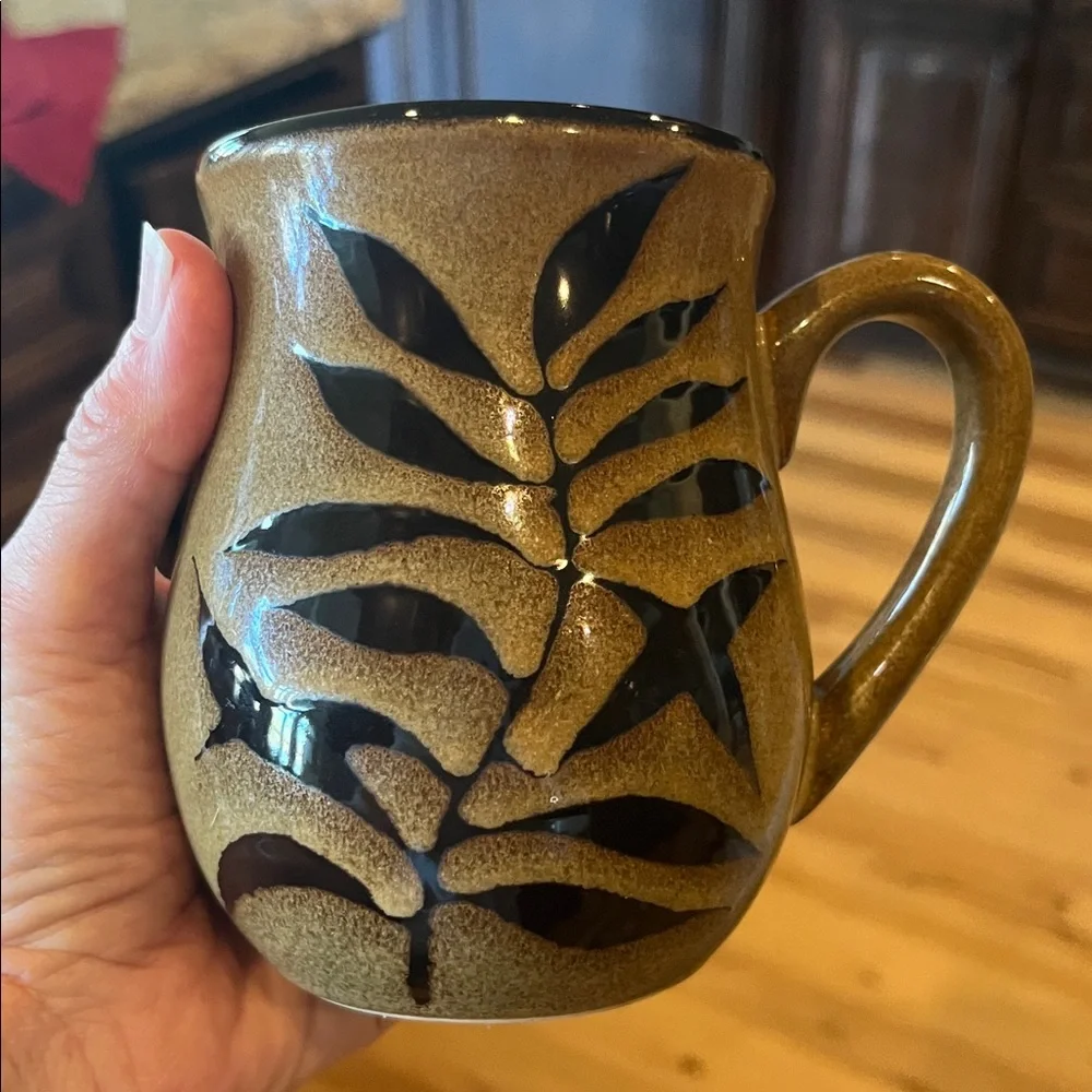 Pier 1 Stoneware Coffee Mug